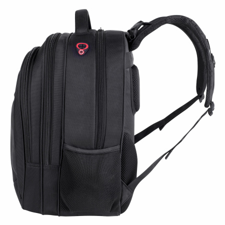 Рюкзак BRAUBERG "Relax 3", 35 л, размер 46х35х25 см, ткань, черный, 224455 - Рюкзаки с отделением для ноутбука