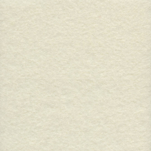 Цветной фетр для творчества в рулоне 500х700 мм, ОСТРОВ СОКРОВИЩ, толщина 2 мм, белый, 660634 - Фетр