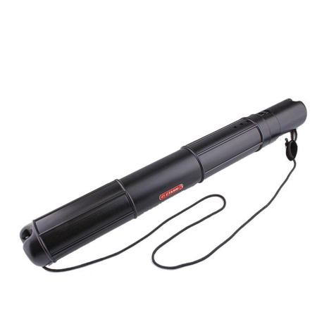 Тубус для чертежей телескопический, диаметр 9 см, длина 70-110 см, А0, черный, на шнурке, ПТ01 - Тубусы для чертежей