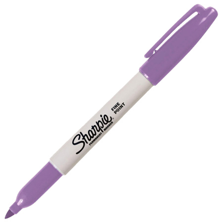 Маркер перманентный SHARPIE (США) ЕЖЕВИЧНЫЙ, "Fine", круглый наконечник, 1 мм, 2025039 - Маркеры перманентные