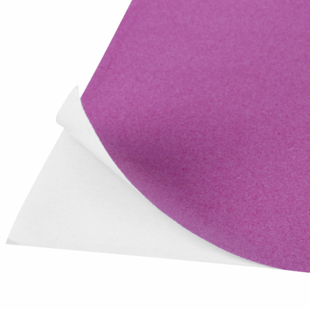 Цветная бумага А4 БАРХАТНАЯ САМОКЛЕЯЩАЯСЯ, 5 листов 5 цветов, 110 г/м2, ОСТРОВ СОКРОВИЩ, 129874 - Цветная бумага