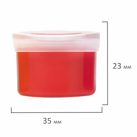 Гуашь BRAUBERG "PREMIUM", 6 цветов по 10 мл, 191906 - Краски для детского творчества