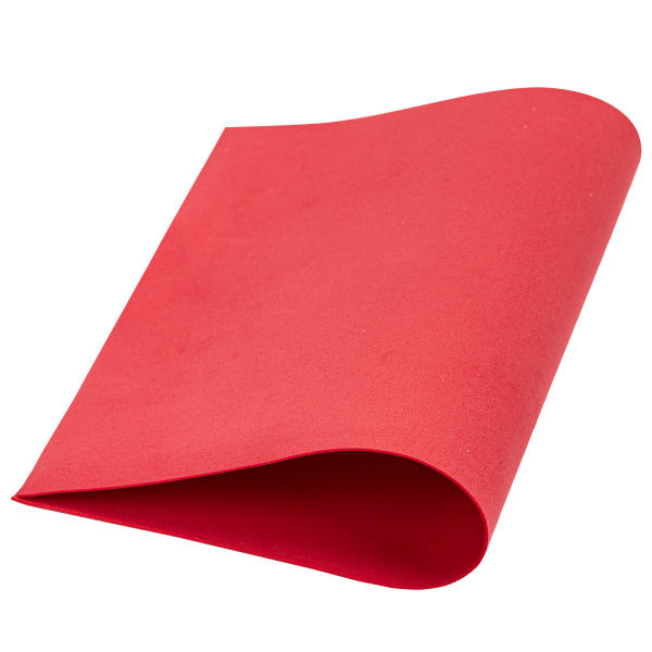 Пористая резина/фоамиран А4, 1 мм, ОСТРОВ СОКРОВИЩ, 25 листов, 25 цветов, яркие цвета, 665098 - Цветная пористая резина и пластик