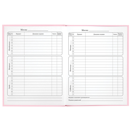 Дневник 1-4 класс 48 л., твердый, ЮНЛАНДИЯ, глянцевая ламинация, с подсказом, "Donut worry", 106592 - Дневники для младших классов