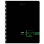 Тетрадь А5 80 л. BRAUBERG, гребень, клетка, глянцевая ламинация, "Dark" (4 вида в спайке), 404418 - Тетради более 60 листов