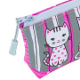 Пенал-косметичка BRAUBERG треугольный, мягкий, "Kittens", 22х3х8 см, 229255 - Пеналы мягкие