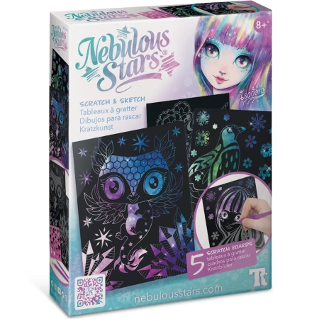 Серия Isadora: Набор для рисования в технике граттаж