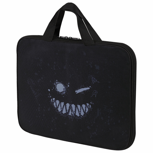 Папка на молнии с ручками BRAUBERG А4, 1 отделение, полиэстер, 20 мм, "Don't be afraid", 271478 - Папки-сумки с ручками