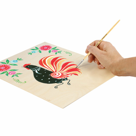 Кисть BRAUBERG, пони, круглая, №1, 200840 - Кисти для рисования