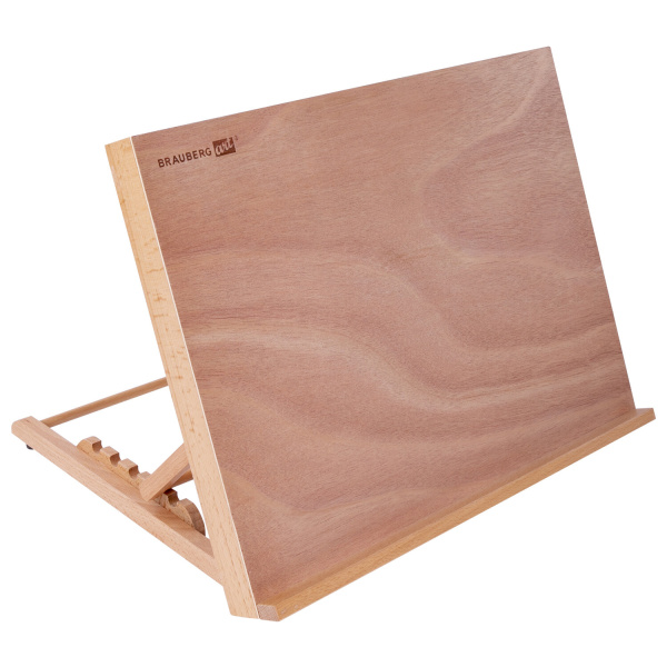 Мольберт настольный из бука А3, 47х36х31 см, регулируемый угол наклона, BRAUBERG ART CLASSIC, 192248 - Мольберты