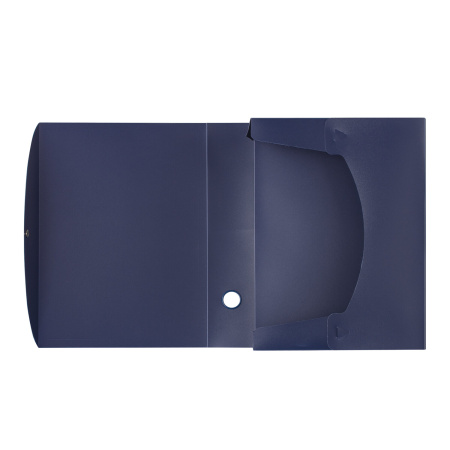 Короб архивный (330х245 мм), 70 мм, пластик, разборный, до 750 листов, синий, 0,7 мм, STAFF, 237274 - Короба и архивные системы пластиковые