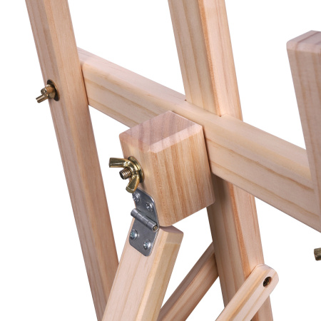 Мольберт напольный из сосны Лира, 170х55х70 см, высота холста до 107 см, BRAUBERG ART CLASSIC, 192260 - Мольберты