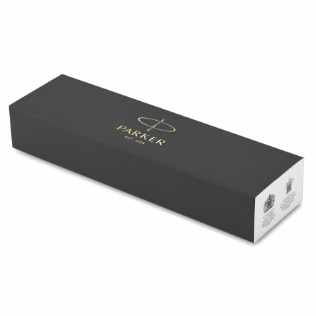 Ручка шариковая PARKER "Urban Twist Black GT", корпус черный, позолоченные детали, синяя, 2143640 - Ручки шариковые подарочные