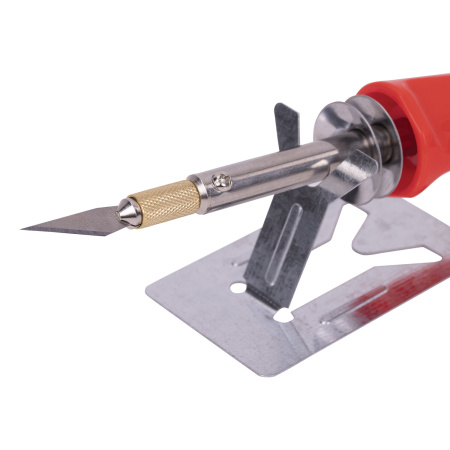 Набор для выжигания и пайки, 20 насадок + нож, в пластиковом кейсе, BRAUBERG, 664701 - Наборы для выжигания