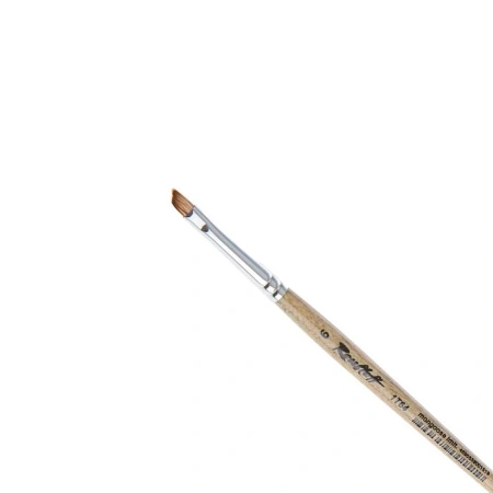 Кисть Roubloff синтетика имитация мангуста наклонная №6 серия 1Т64 - Кисти художественные из синтетического волоса