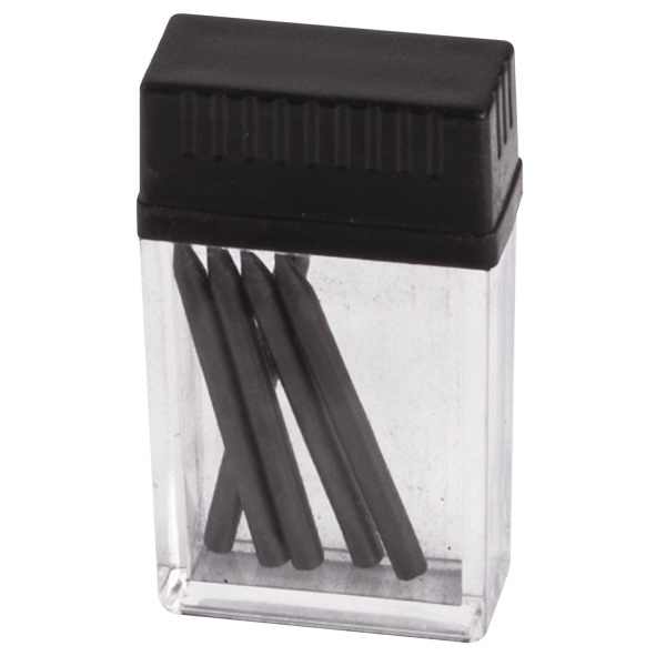 Грифели запасные для циркуля BRAUBERG, набор 2 тубы по 5 шт. (10 шт. х 24 мм), HB, 2 мм, блистер, 210354 - Наборы запасных грифелей для циркулей