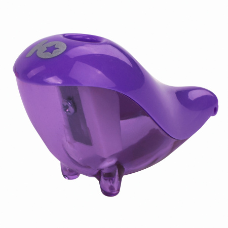 Точилка ЮНЛАНДИЯ "Морской котик", с контейнером, пластиковая, корпус ассорти, 228463 - Точилки ручные