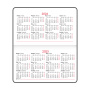 Еженедельник датированный 2024 МАЛЫЙ ФОРМАТ А6 95х155 мм, BRAUBERG "Rainbow", под кожу, сиреневый, 115046 - Еженедельники