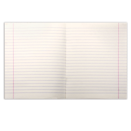 Тетрадь 18 л., ПИФАГОР, линия, офсет №2 ЭКОНОМ, обложка плотная мелованная бумага, ОДНОТОННАЯ, 104550 - Тетради 12-24 листов