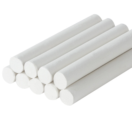 Мел белый, мягкое письмо, набор 400 шт., круглый, BRAUBERG, 227441 - Мелки