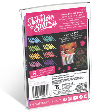 Серия: Coralia. Набор цветных неоновых гелевых ручек - Наборы