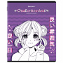 Тетрадь предметная "ANIME" 48 л., глянцевый УФ-лак, ОБЩЕСТВОЗНАНИЕ, клетка, BRAUBERG, 404533 - Тетради предметные