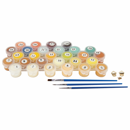 Картина по номерам 40х50 см, ОСТРОВ СОКРОВИЩ "Женственность", на подрамнике, акрил, кисти - Картины по номерам