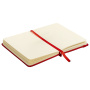 Скетчбук, слоновая кость 140 г/м2 90х140 мм, 80 л., КОЖЗАМ, резинка, BRAUBERG ART CLASSIC, красный, 113187 - Альбомы, скетчбуки и бумага для графики и эскизов