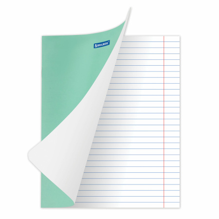 Тетрадь BRAUBERG "EXTRA" 18 л., линия, плотная бумага 80 г/м2, обложка картон, 105709 - Тетради 12-24 листов