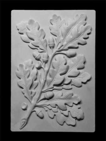 Ветка дуба 34,5*50*4 (60-614)