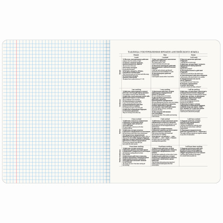 Тетрадь предметная "PASTEL" 48 л., SoftTouch, фольга, АНГЛИЙСКИЙ ЯЗЫК, клетка, BRAUBERG, 404311 - Тетради предметные