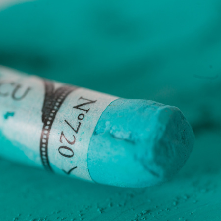 Sennelier Художественная пастель A' L'ECU, диаметр 10 мм, длина 64 мм, 1 шт, бирюзово-зеленый