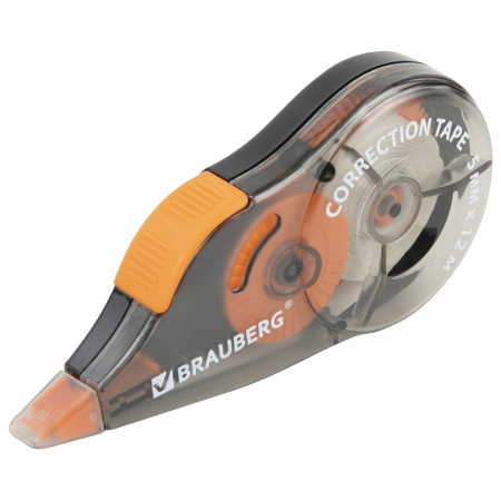 Корректирующая лента BRAUBERG ULTRA COLOR, 5 мм x 12 м, механизм перемотки, ВЫГОДНАЯ УПАКОВКА 3 штуки в блистере, 271253 - Корректирующие ленты