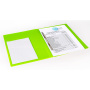 Папка с металлическим скоросшивателем и внутренним карманом BRAUBERG "Neon", 16 мм, зеленая, до 100 листов, 0,7 мм, 227464 - Папки с пружинным и пластиковым скоросшивателем