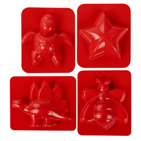 Песок для лепки кинетический BRAUBERG KIDS, 6 цветов, 720 г, 4 формочки, 665090 - Песок для лепки