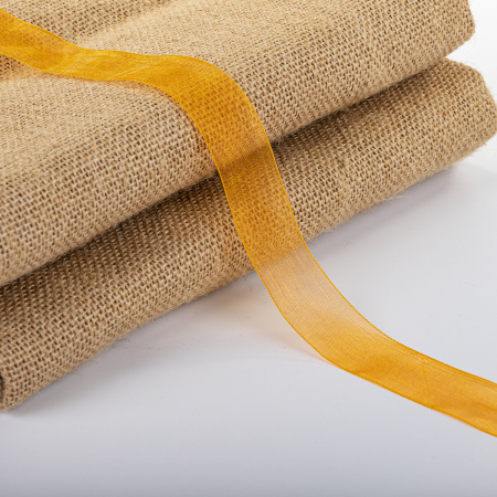 Лента органза ширина 25 мм, длина 30 м, оранжевая, BRAUBERG, 591538 - Ленты для декора, рукоделия и упаковки подарков