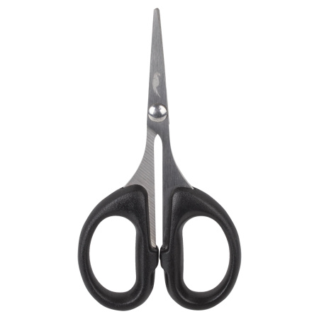 Ножницы для хобби и рукоделия ОСТРОВ СОКРОВИЩ 105 мм, классической формы, черные, 237103