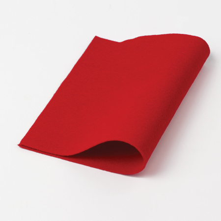 Цветной фетр для творчества А4 ЮНЛАНДИЯ 8 ЯРКИХ ЦВЕТОВ, толщина 2 мм, с европодвесом, 662050 - Фетр