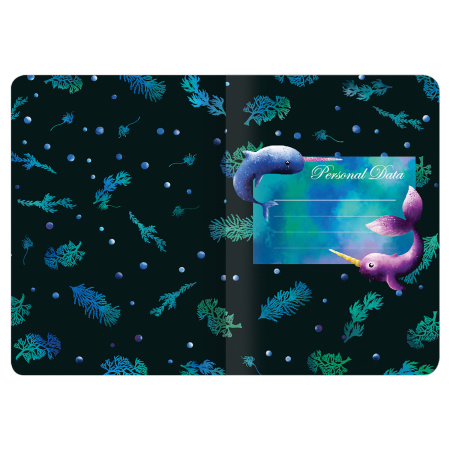 Тетради 60 л. в клетку обложка SoftTouch, НАБОР 2 шт., бежевая бумага 70 г/м2, сшивка, B5 (179х250 мм), FANTASY, BRAUBERG, 403820 - Тетради более 60 листов