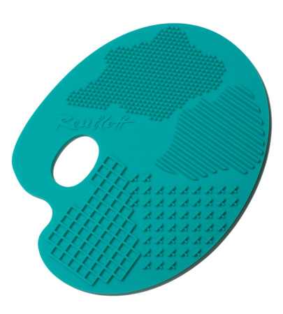 Коврик силиконовый "Палитра" для мытья кистей