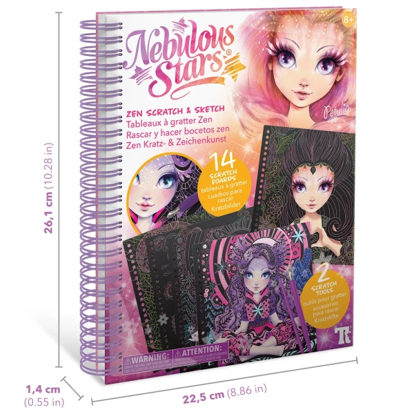 Серия Petulia: Набор для рисования в технике граттаж - Наборы для рисования