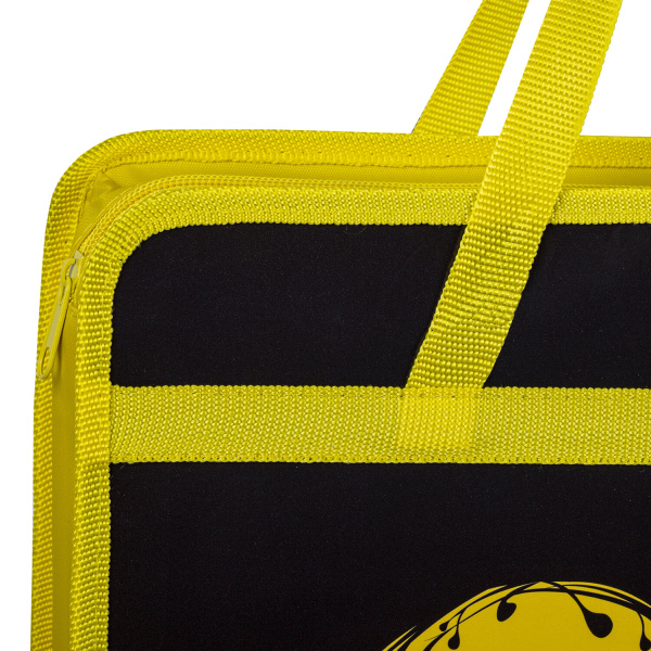 Папка на молнии с ручками BRAUBERG А4, 1 отделение, пластик, 80 мм, "OFF", 271465 - Папки-сумки с ручками