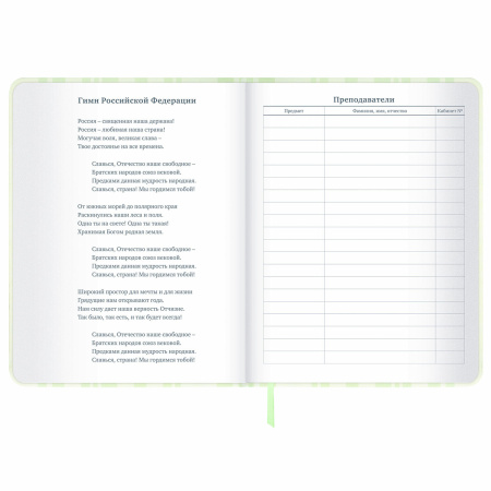 Дневник 1-11 класс 48 л., кожзам (твердая с поролоном), печать, наклейки, BRAUBERG, "Relax", 106190 - Дневники универсальные