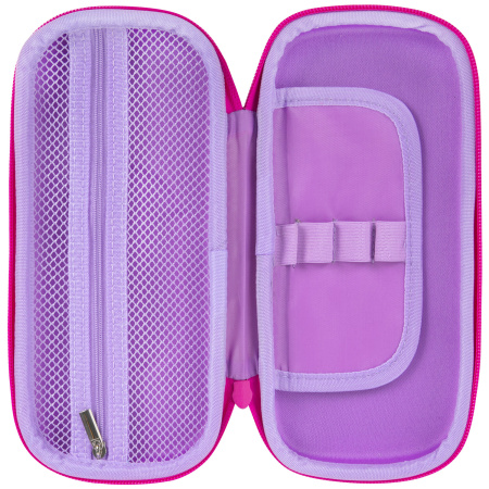 Пенал BRAUBERG, 1 отделение, 1 откидная планка, EVA, 22х10х5 см, "Pop style", 271552 - Пеналы каркасные