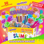 Набор слаймов 20 цветов, 30 аксессуаров, в колорбоксе, ЮНЛАНДИЯ, 663775 - Игрушки релаксирующие