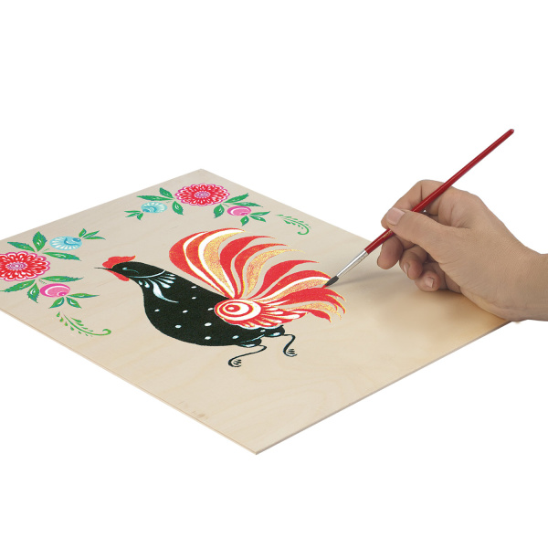 Заготовка деревянная для выжигания, выпиливания, росписи, А3 (297*380 мм), 1 штука, ОСТРОВ СОКРОВИЩ, 150650 - Наборы для выжигания