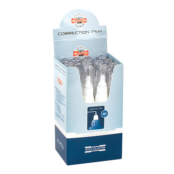Ручка-корректор KOH-I-NOOR, 9 мл, металлический наконечник, 737294K - Корректирующие ручки